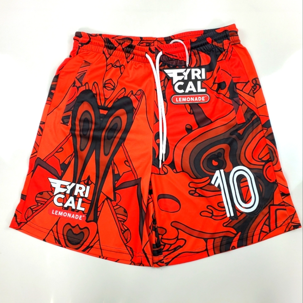 FaZe Clan x Lyrical Lemonade Jersey shorts © FaZe Clan